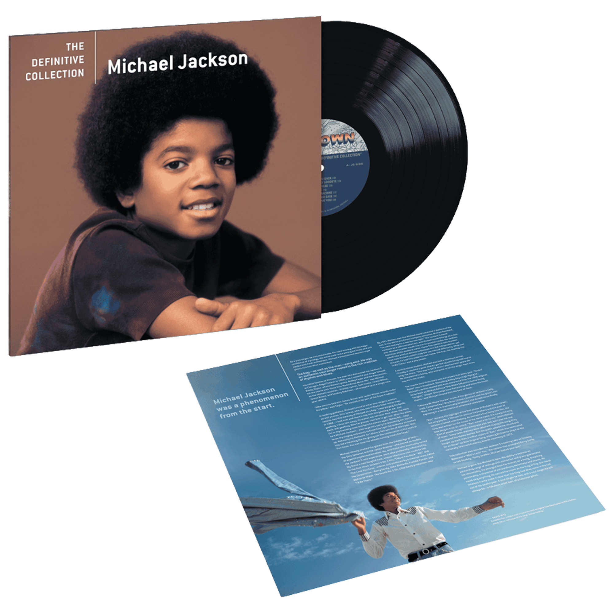 MICHAEL JACKSON - THE DEFINITIVE COLLECTION - 1LP BLACK WIDE