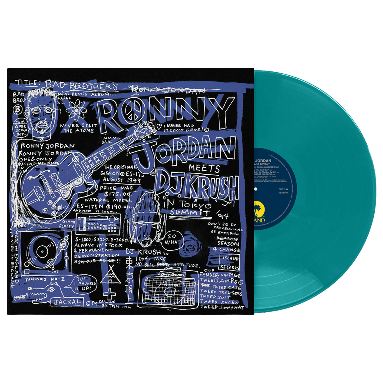 Ronny Jordan, DJ Krush - Bad Brothers - 1LP