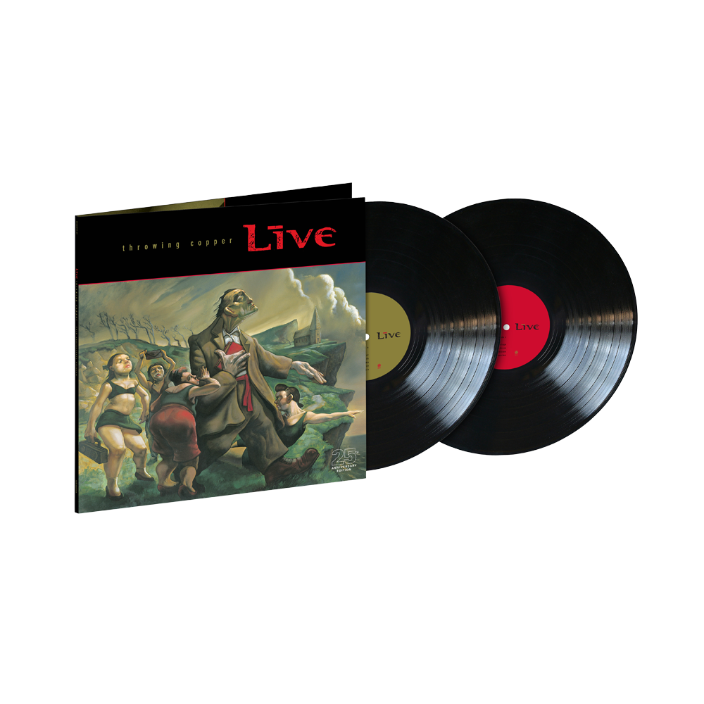 LIVE - THROWING COPPER (2LP)