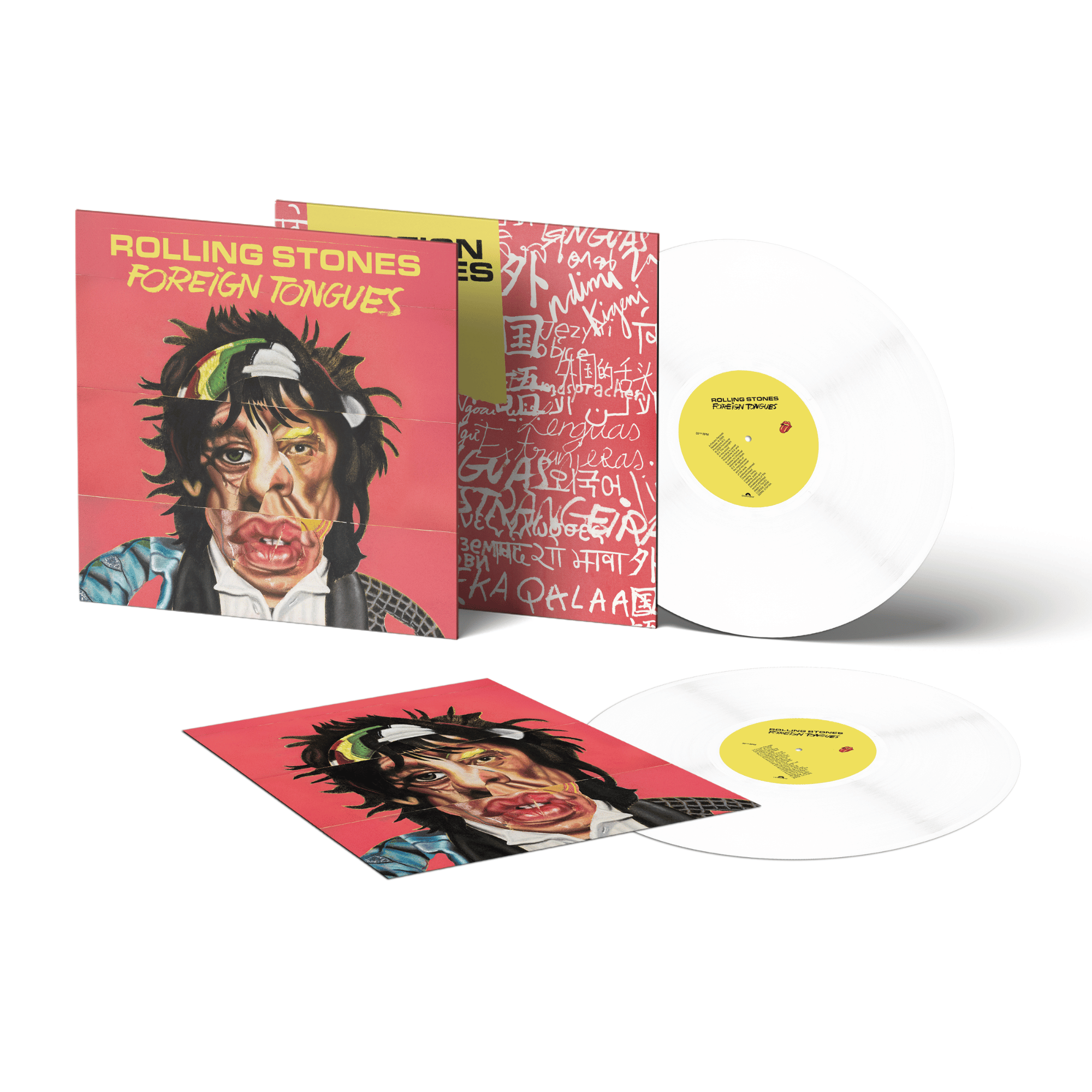 THE ROLLING STONES - FOREIGN TONGUES (2LP - WHITE VINYL + ART PRINT) - UMG Africa
