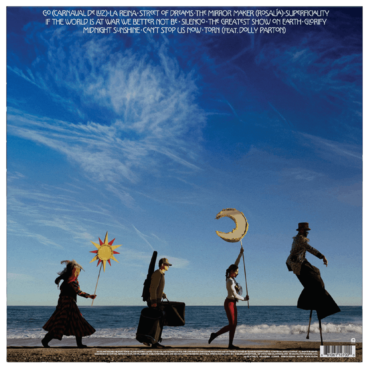 U2 - Carnaval De Luz (Standard Black Vinyl)
