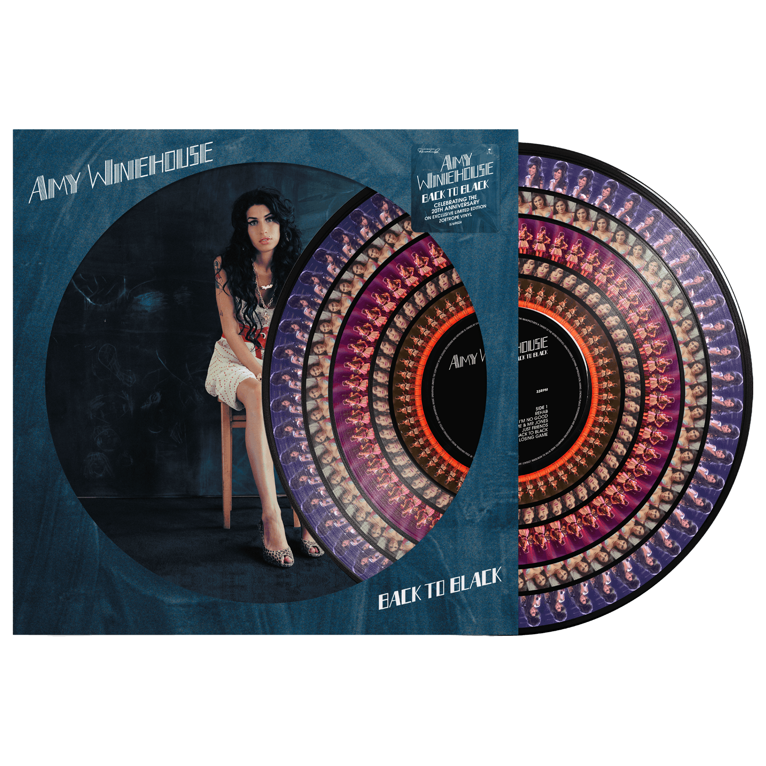 Amy Winehouse - Back To Black 20th Anniversary Edition (1LP Zoetrope)