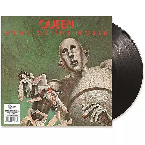 QUEEN - NEWS OF THE WORLD - STD BLACK 1 LP