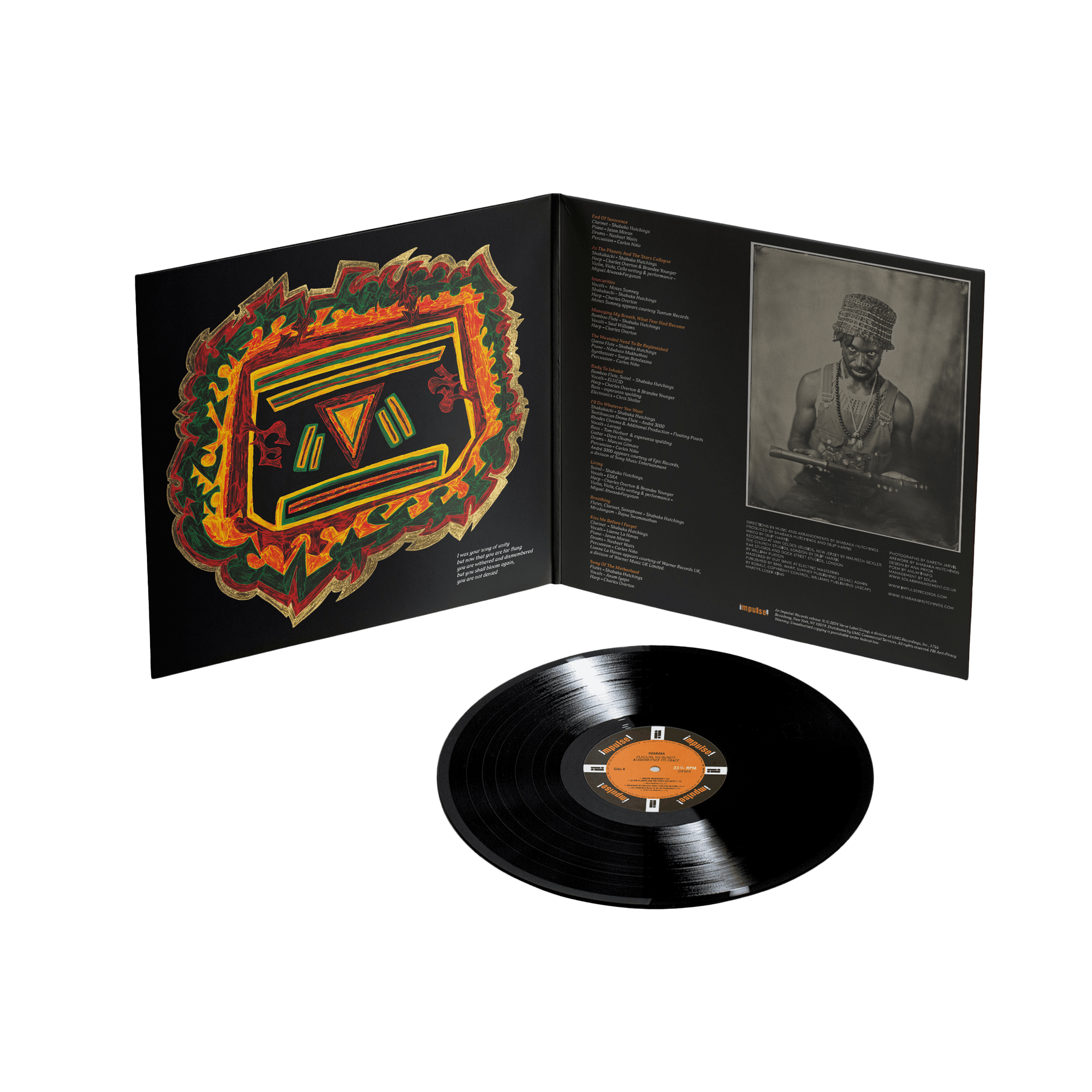 SHABAKA - PERCEIVE ITS BEAUTY, ACKNOWLEDGE ITS GRACE LP