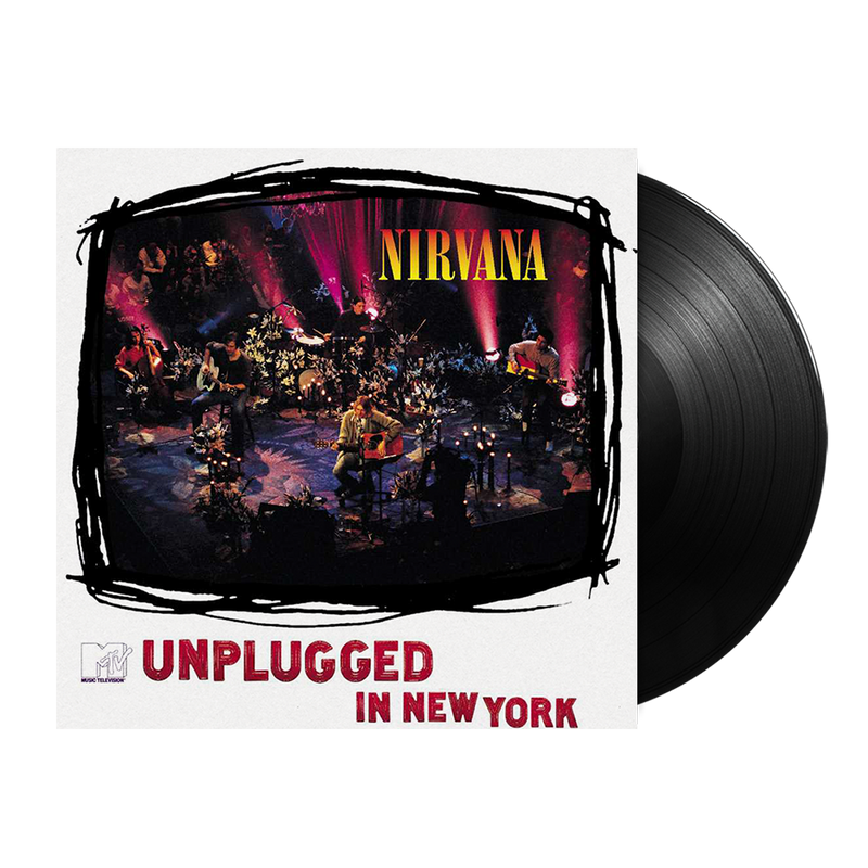 Nirvana, MTV Unplugged In New York, Vinyl, Vinyl Record, LP, Live Album, Reissue, Remastered, 180g Vinyl, Online Vinyl Store, Record Store, Music Collectible, Geffen Records, Grunge, Alternative Rock, Acoustic Rock, Folk Rock, Classic Album