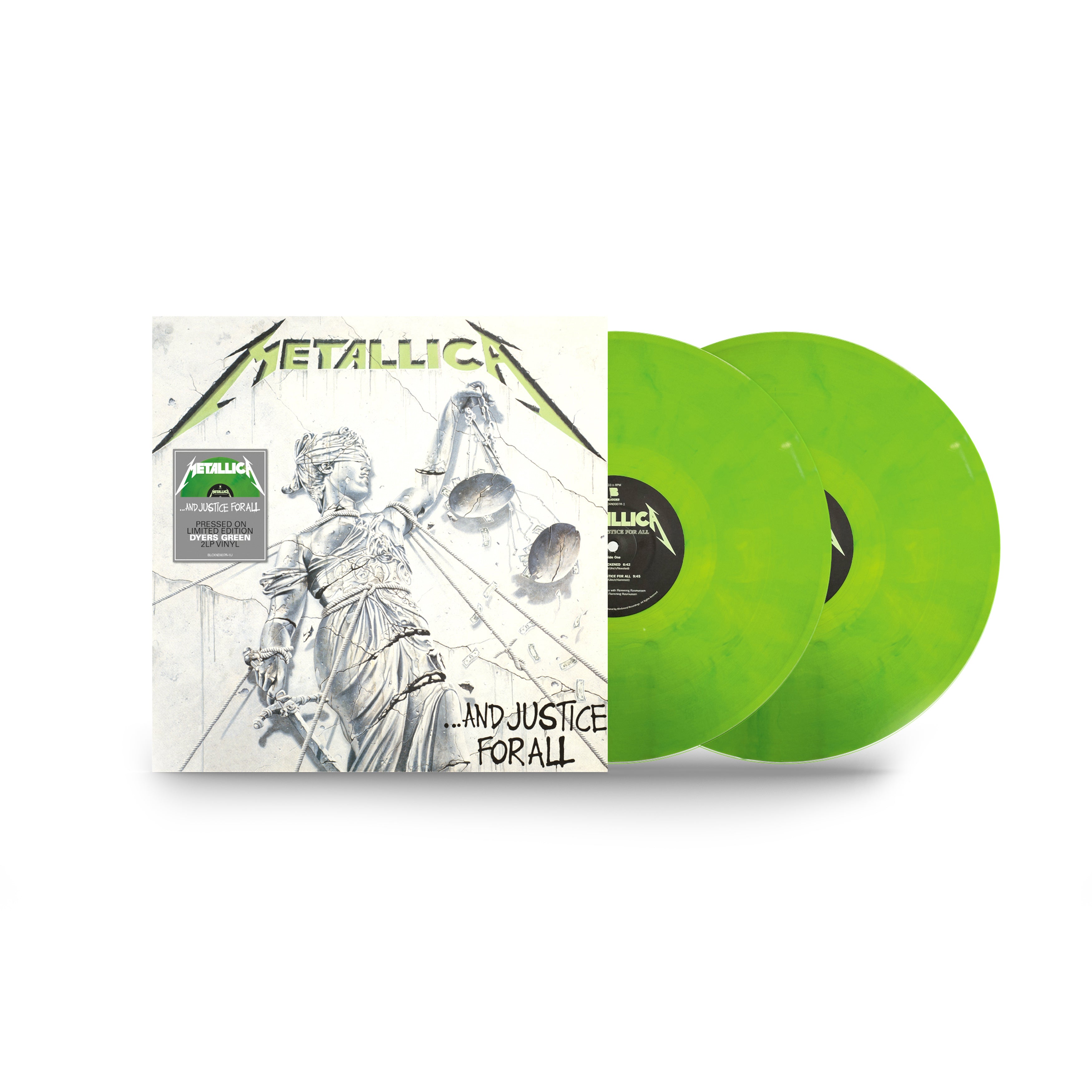 METALLICA - AND JUSTICE FOR ALL - DYERS GREEN 2LP | UMG Africa