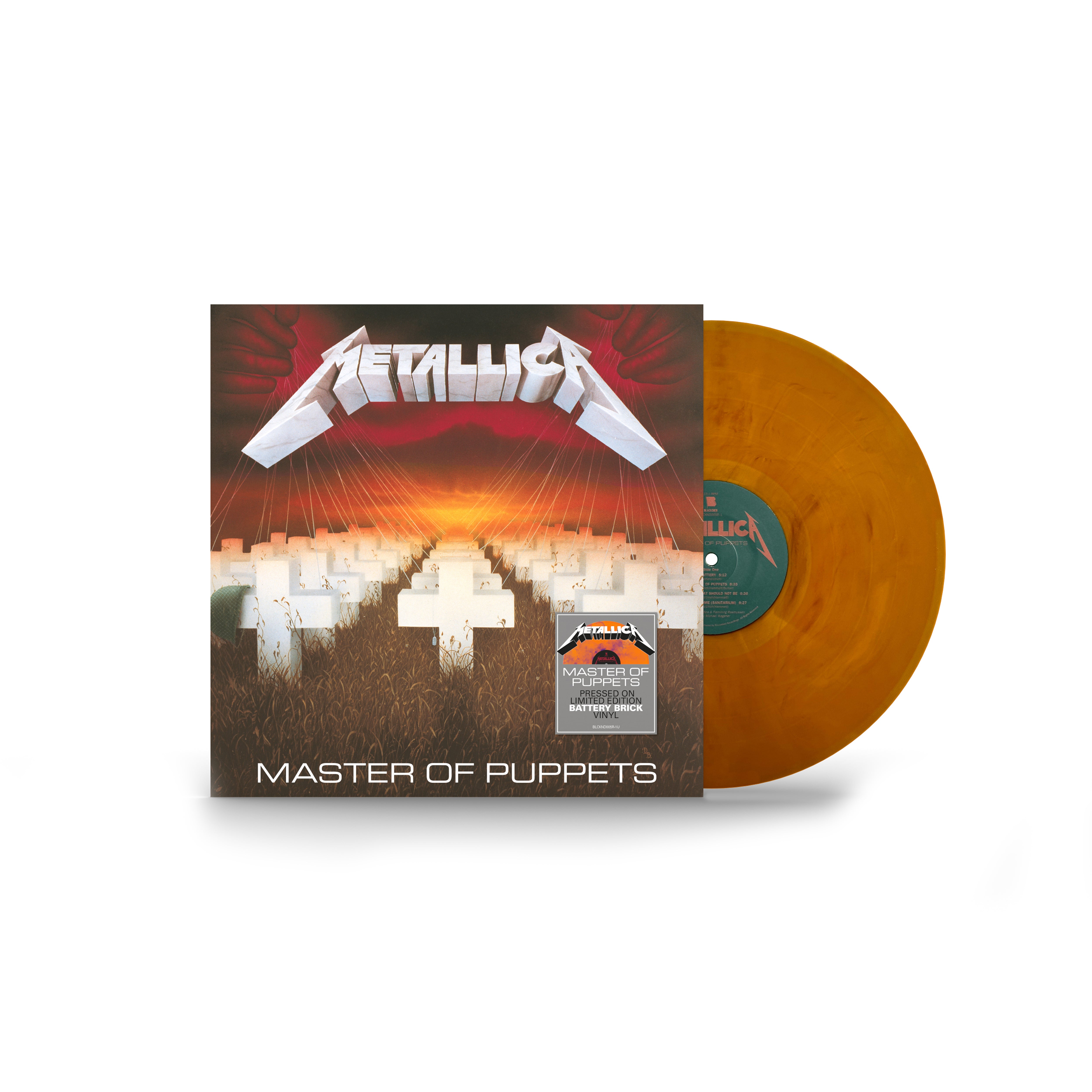 Metallica - Master Of Puppets - Battery Brick 1LP - UMG Africa