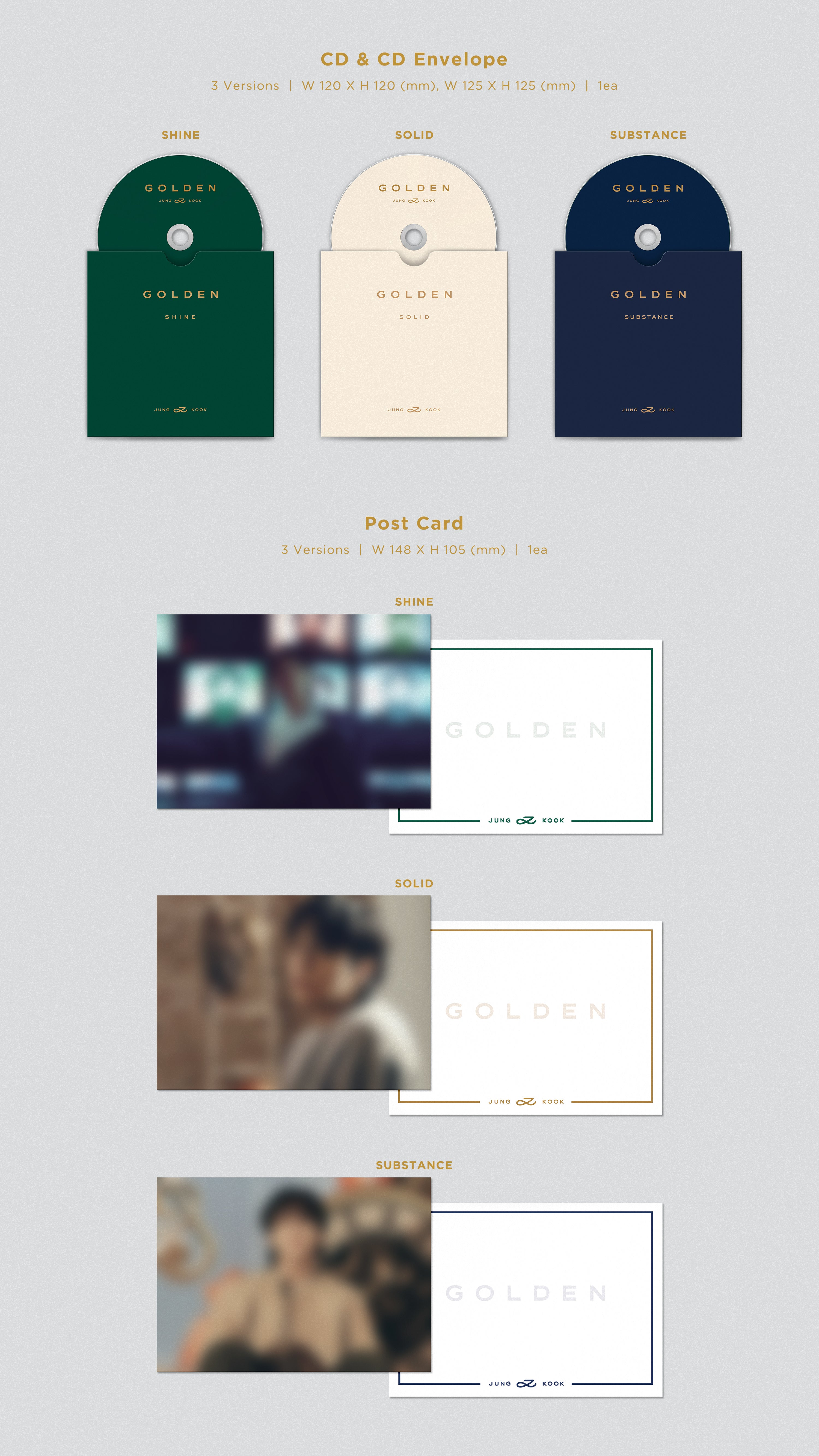 JUNG KOOK (BTS) - GOLDEN (SOLID) CD | UMG Africa