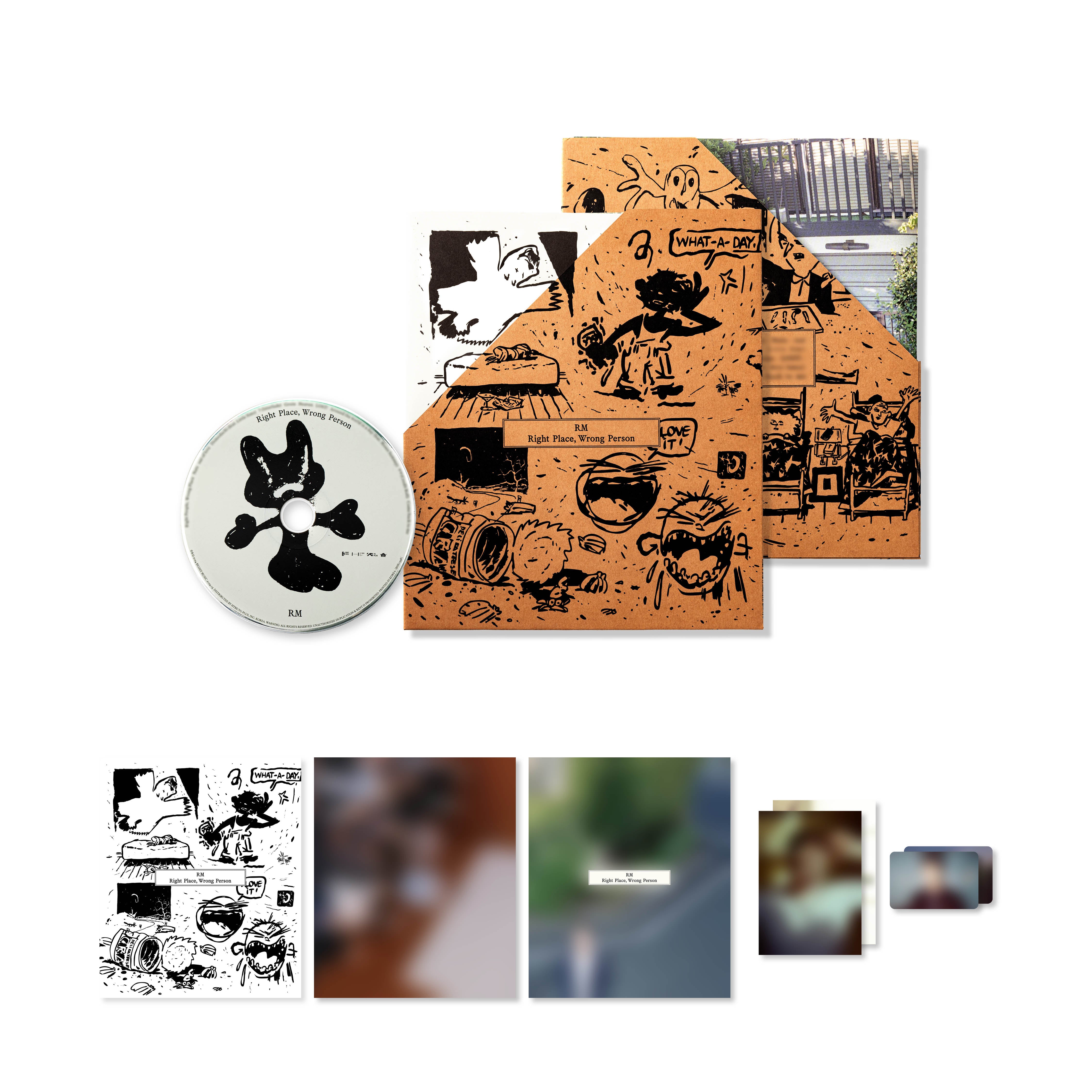 RM Right Place, Wrong Person レコード LP Rm | RM - RIGHT PLACE, WRONG PERSON (VERSION A -1CD) | UMG Africa