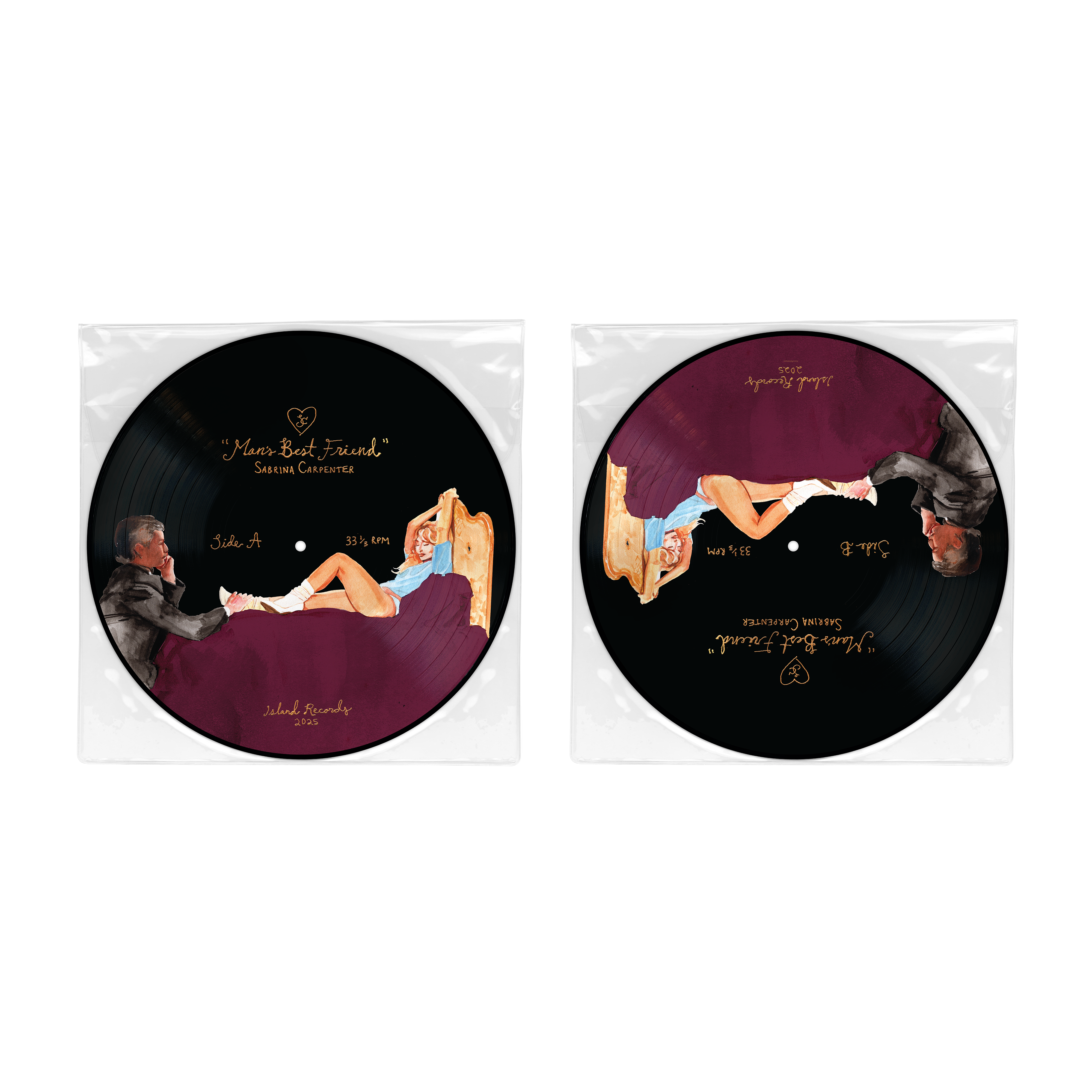 SABRINA CARPENTER - MAN'S BEST FRIEND D2C PICTURE DISC | UMG Africa SABRINA CARPENTER - MAN'S BEST FRIEND D2C PICTURE DISC | UMG Africa