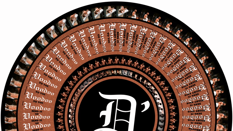 D'ANGELO - VOODOO - 25TH ANNIVERSARY ZOETROPE PICTURE DISC 2LP