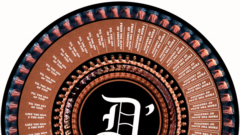 D'ANGELO - VOODOO - 25TH ANNIVERSARY ZOETROPE PICTURE DISC 2LP