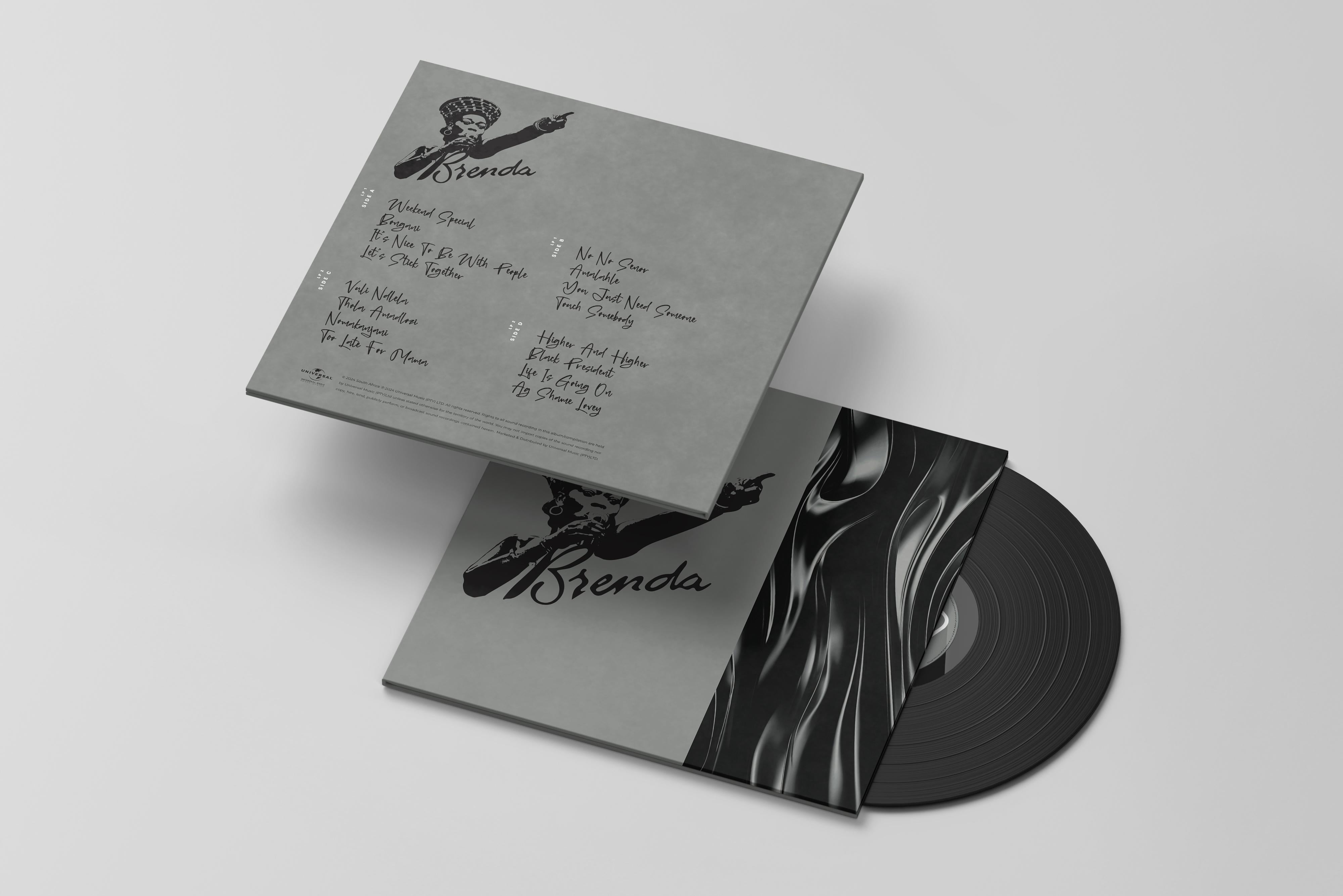 BRENDA FASSIE/BRENDA & THE BIG DUDES - BRENDA BLACK 2LP | UMG Africa