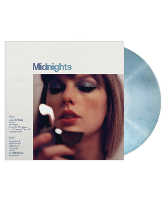TAYLOR SWIFT - MIDNIGHTS: MOONSTONE BLUE EDITION VINYL