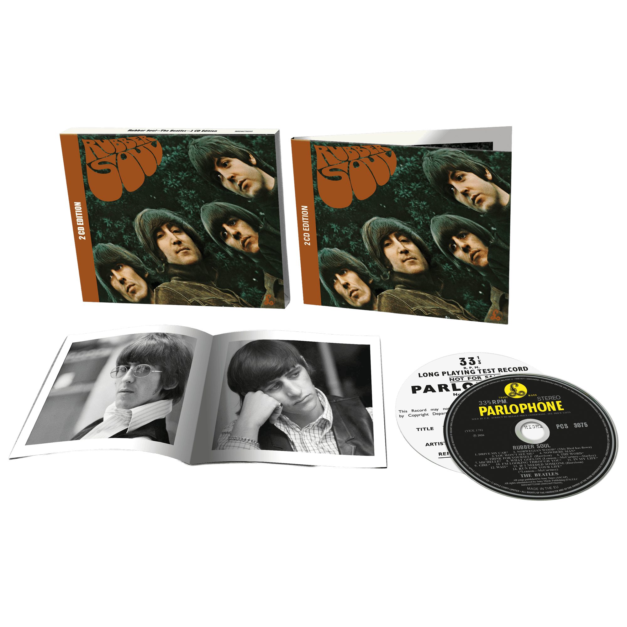 THE BEATLES - RUBBER SOUL - 2026 MIX / 2CD