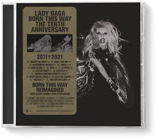 LADY GAGA - BORN THIS WAY THE TENTH ANNIVERSARY 2CD / USA IMPORT