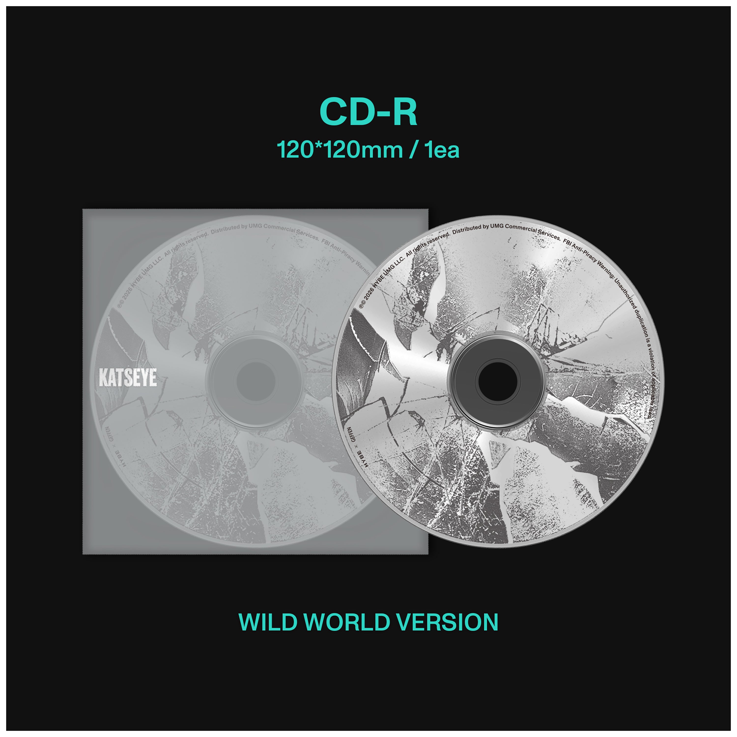 KATSEYE - WILD (WILD WORLD VERSION CD)