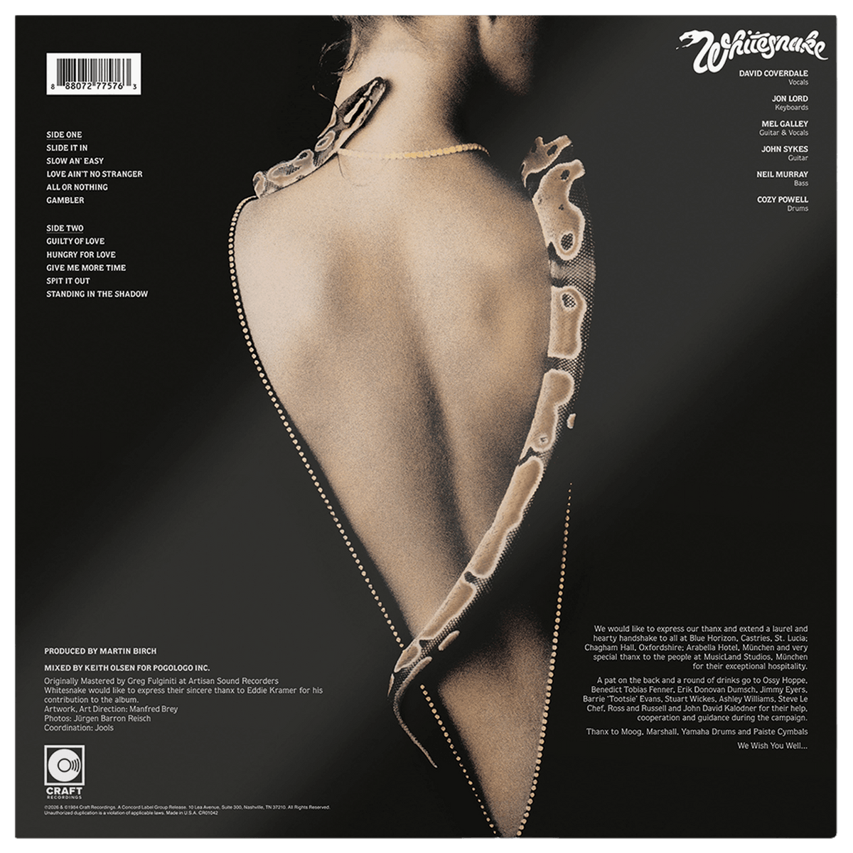 Whitesnake - Slide It In