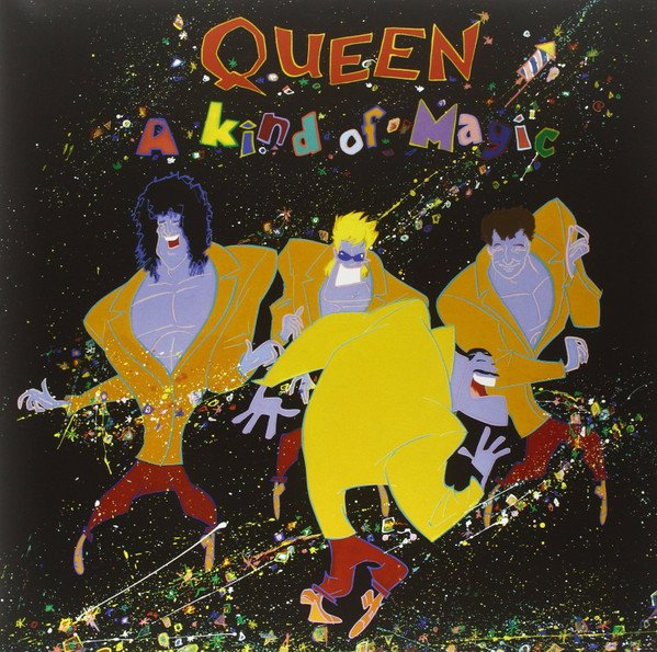 QUEEN - A KIND OF MAGIC - COLOURED VINYL / WHITE 1LP - UMG Africa