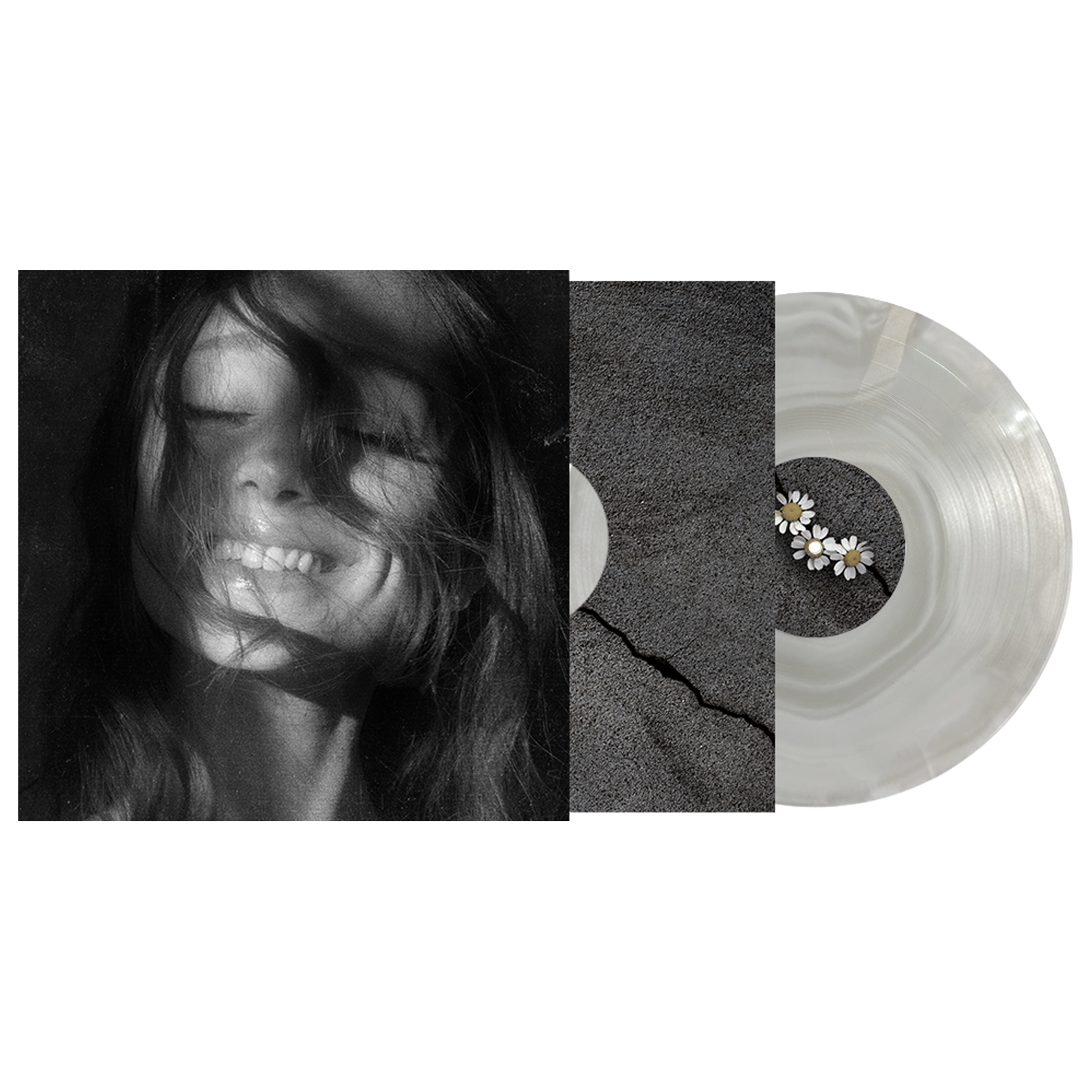 Ariana Grande - Petal Cloudy Gray Girl LP