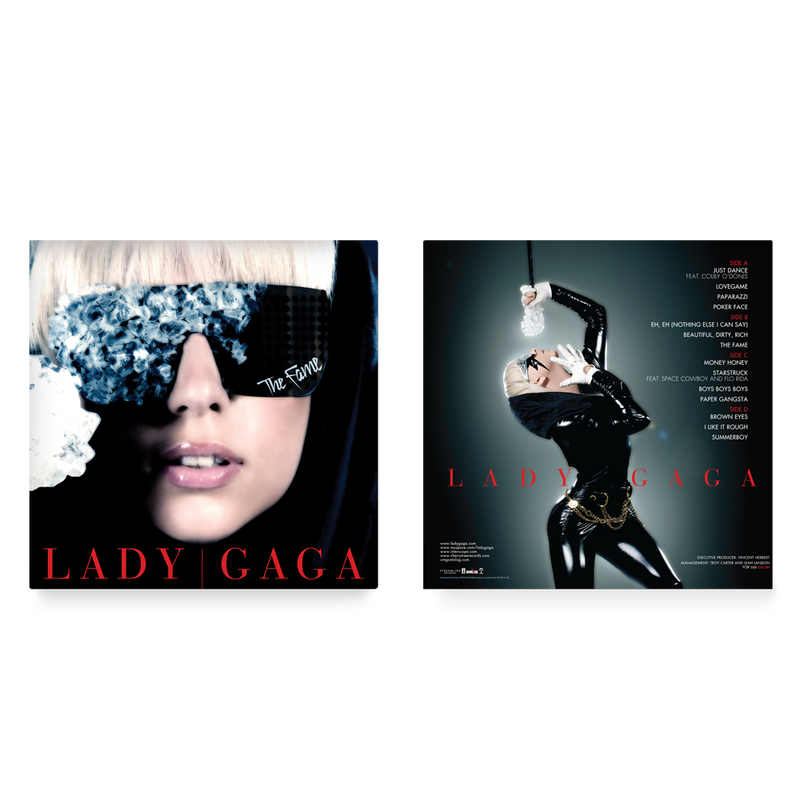 LADY GAGA - THE FAME - BLUE EDITION (2LP) / USA IMPORT