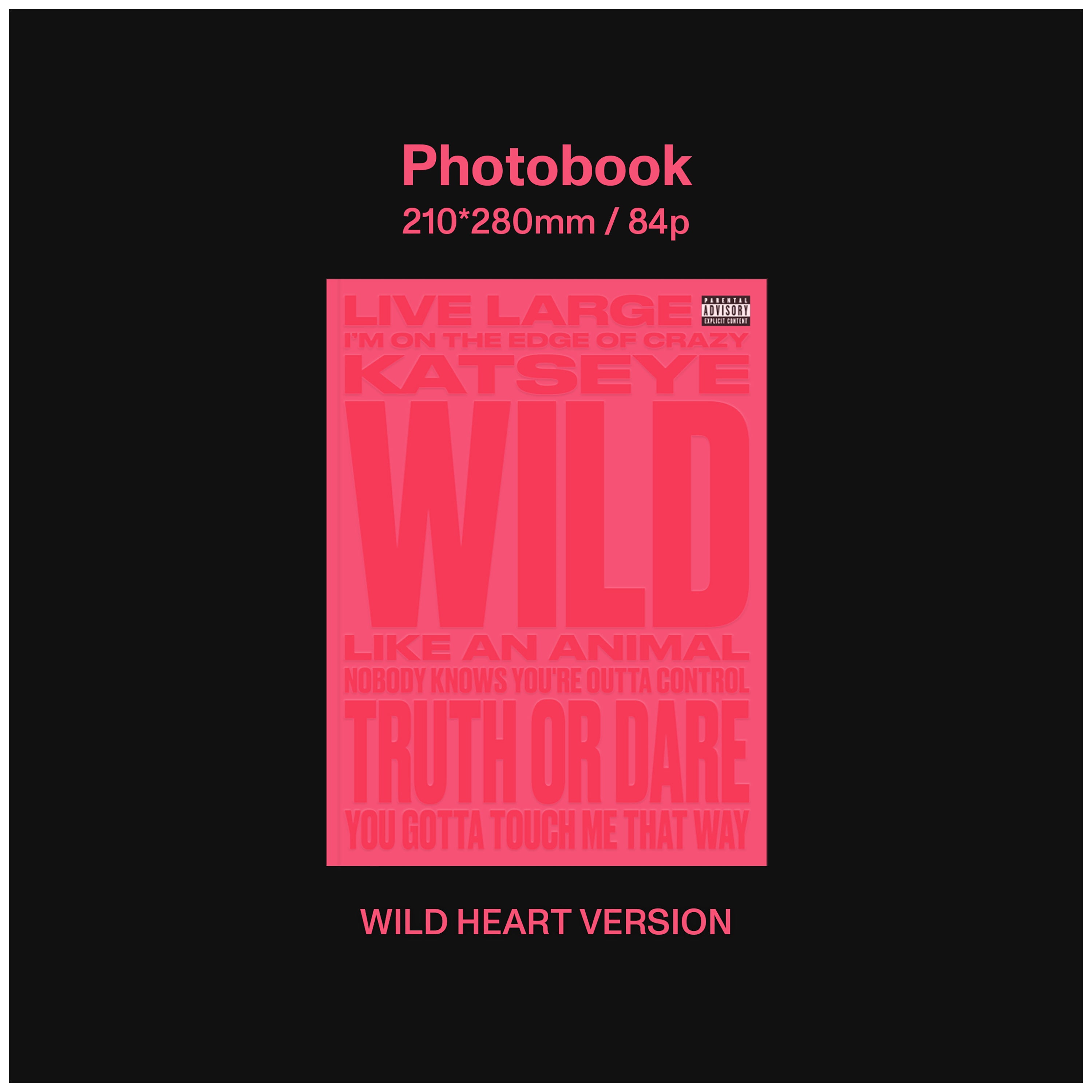 KATSEYE - WILD (WILD HEART VERSION INTERNATIONAL RETAILER EXCLUSIVE CD)