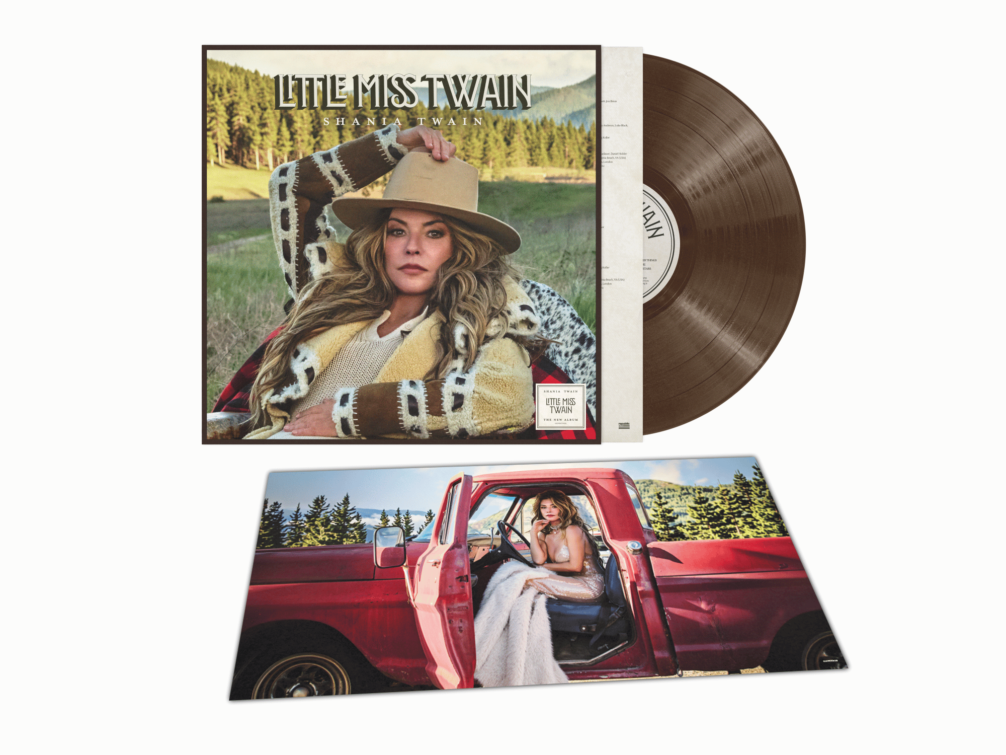 SHANIA TWAIN - LITTLE MISS TWAIN (LP)