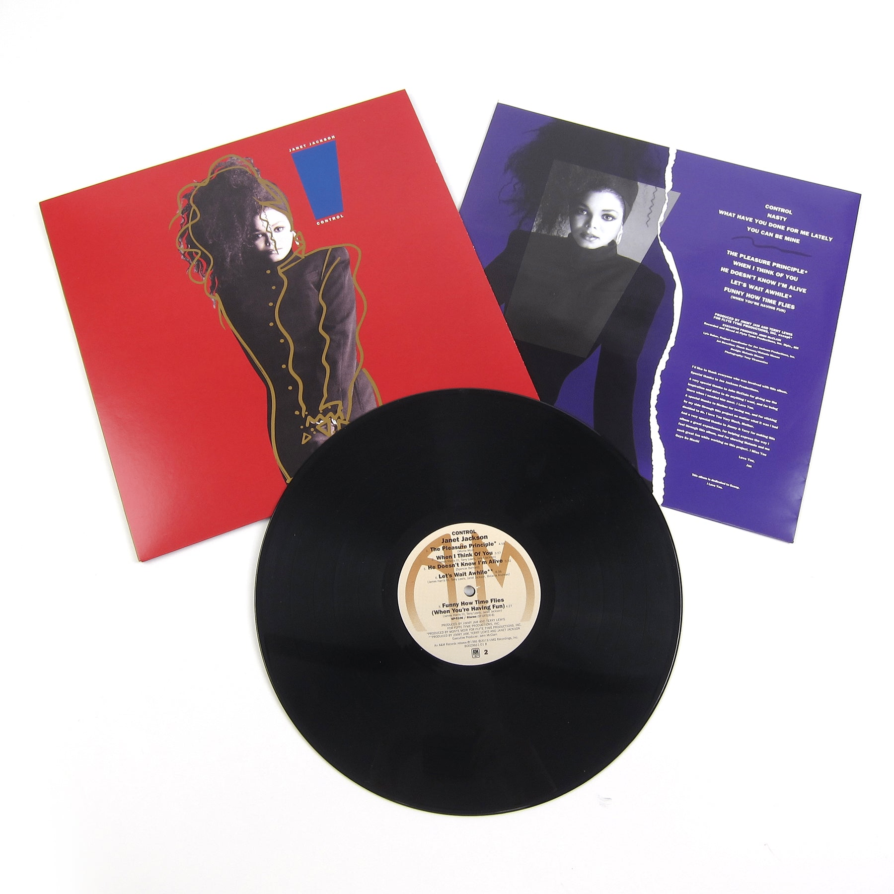 JANET JACKSON - CONTROL LP / USA IMPORT