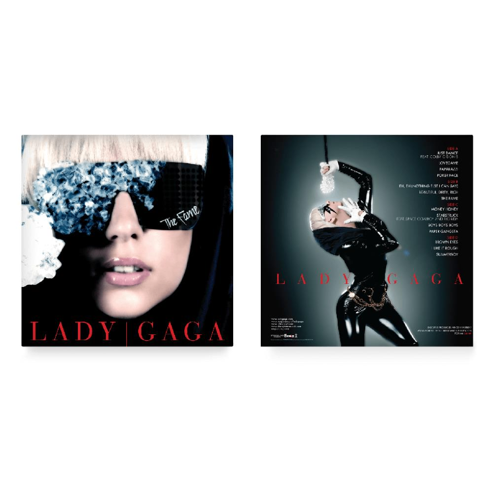 LADY GAGA - THE FAME - CLEAR EDITION 2LP / USA IMPORT
