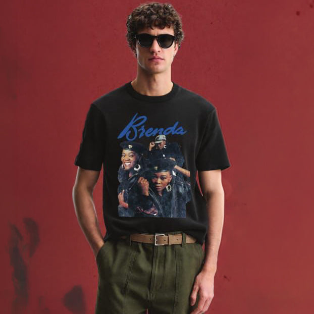 BRENDA FASSIE - BRENDA (LTD EDITION SPOTIFY GLOW) T-SHIRT BLACK [S] - UMG Africa