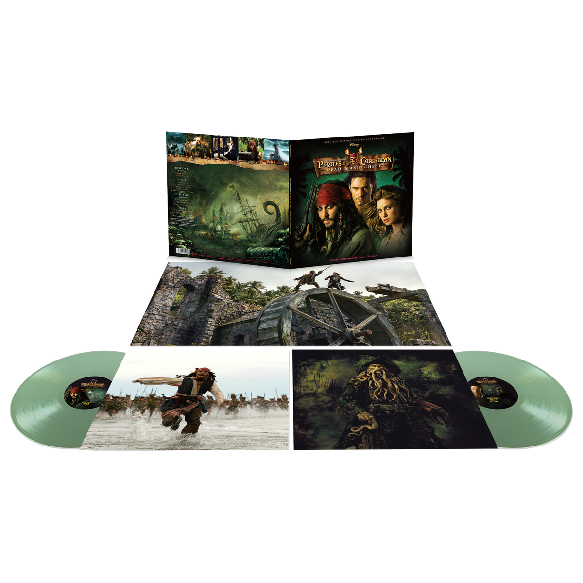 Hans Zimmer - Pirates of the Caribbean: Dead Man’s Chest (2LP Translucent Green) 