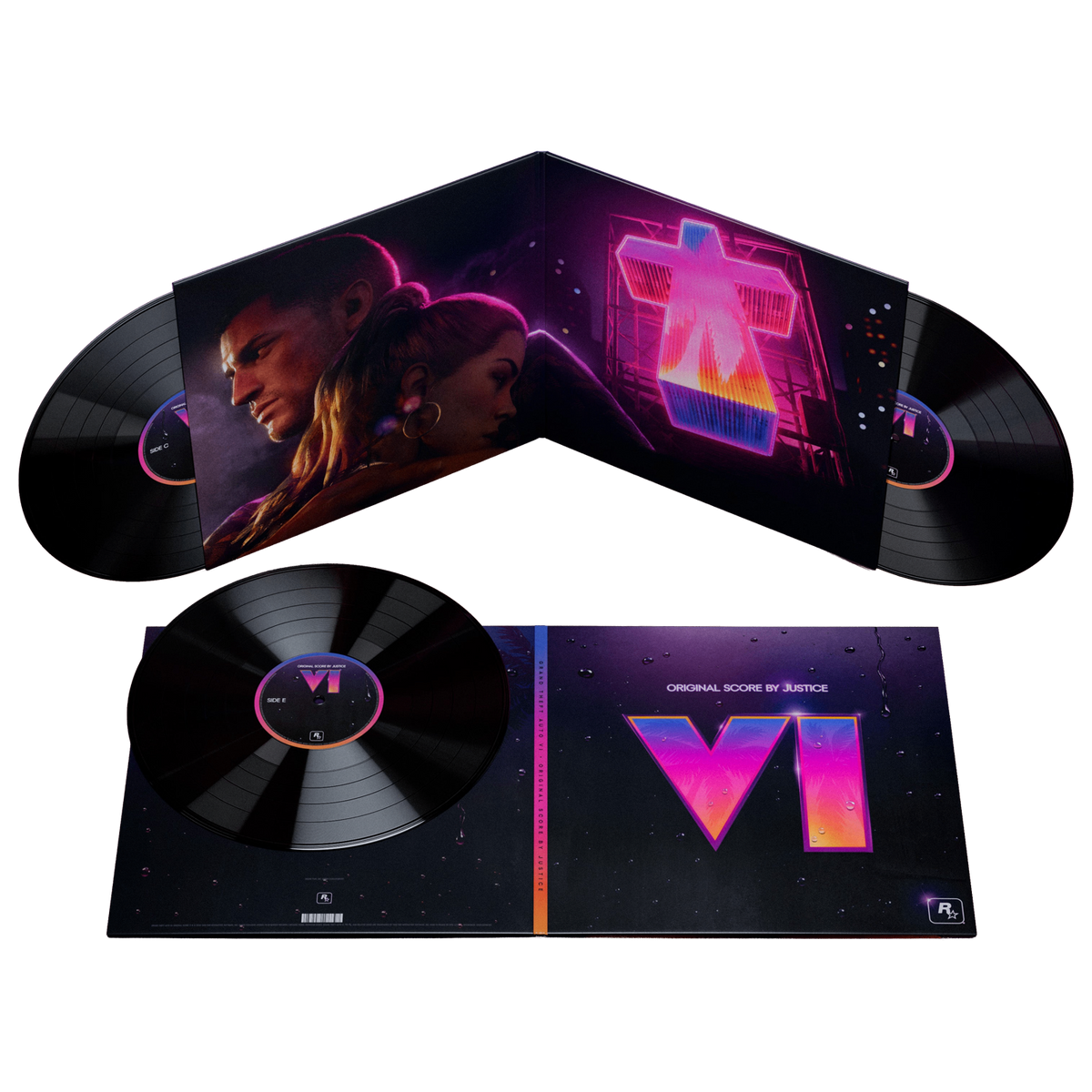 Justice - Grand Theft Auto VI: Original Score - Triple Black Vinyl - 3LP - UMG Africa
