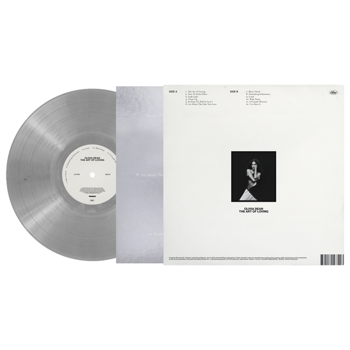 Olivia Dean - The Art of Loving - Anniversary Edition Silver Vinyl (1LP - Half-Speed)