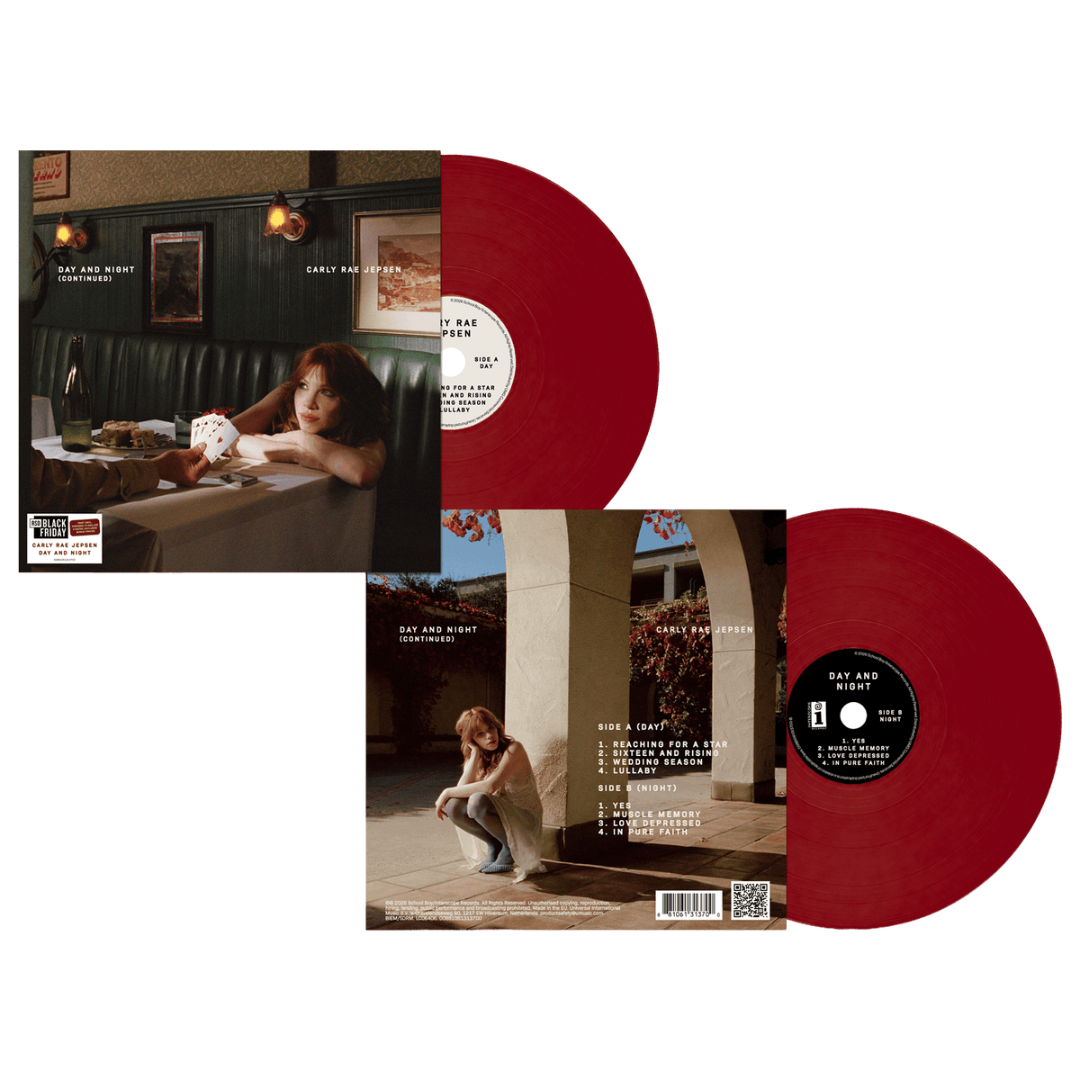 Carly Rae Jepsen - Day and Night (Bonus) [Red 12" EP] RSDBF26