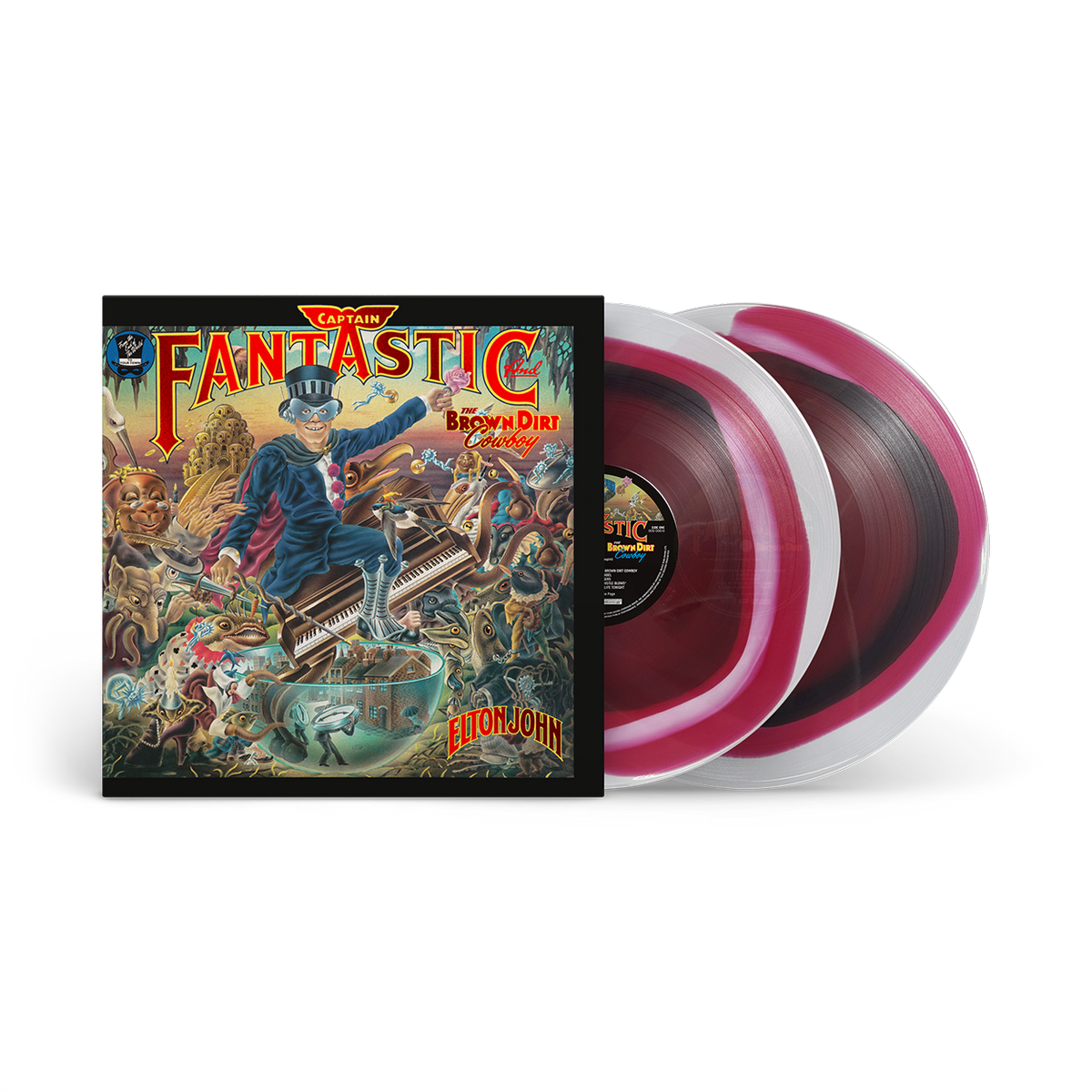 ELTON JOHN - CAPTAIN FANTASTIC AND THE BROWN DIRT COWBOY (50TH ANNIV STANDARD 2LP)