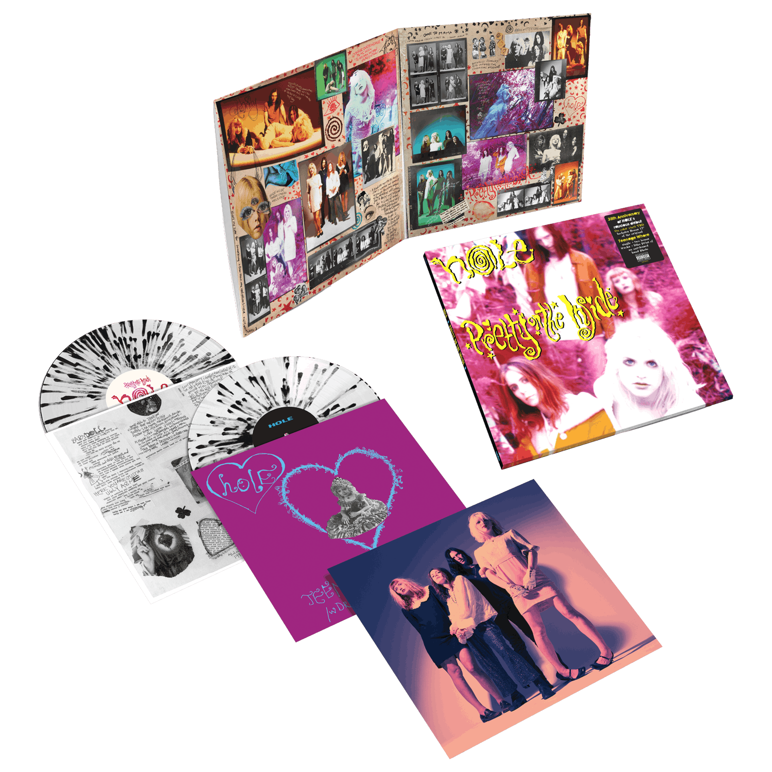 HOLE - PRETTY ON THE INSIDE - 35TH ANNIVERSARY / 12" + 12 BONUS"