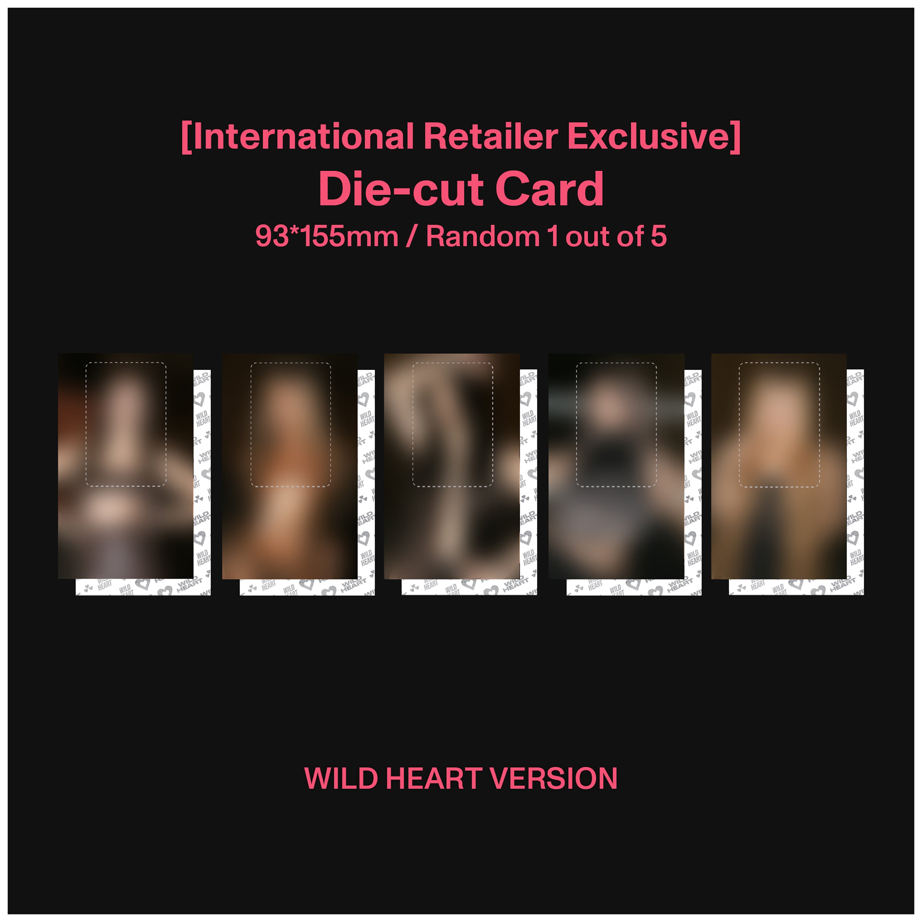 KATSEYE - WILD (WILD HEART VERSION INTERNATIONAL RETAILER EXCLUSIVE CD)