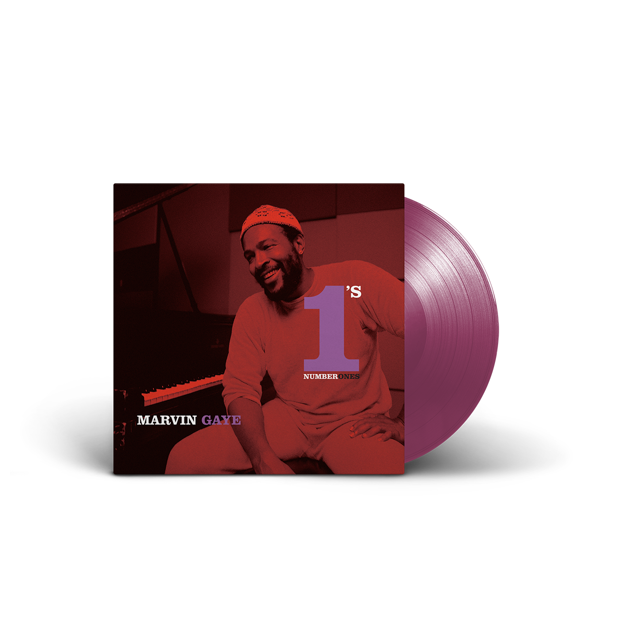 MARVIN GAYE - MOTOWN 1'S (1LP PURPLE COLOUR VINYL LTD EDT)