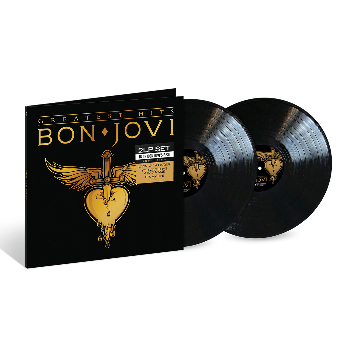 BON JOVI - GREATEST HITS (STANDARD 2LP)