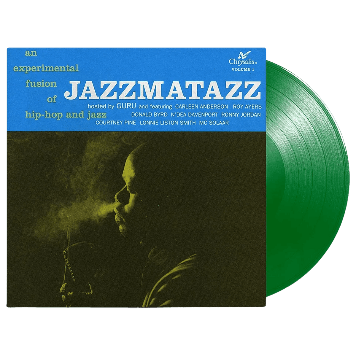 Guru - Jazzmatazz Volume 1 (Transparent Green LP)