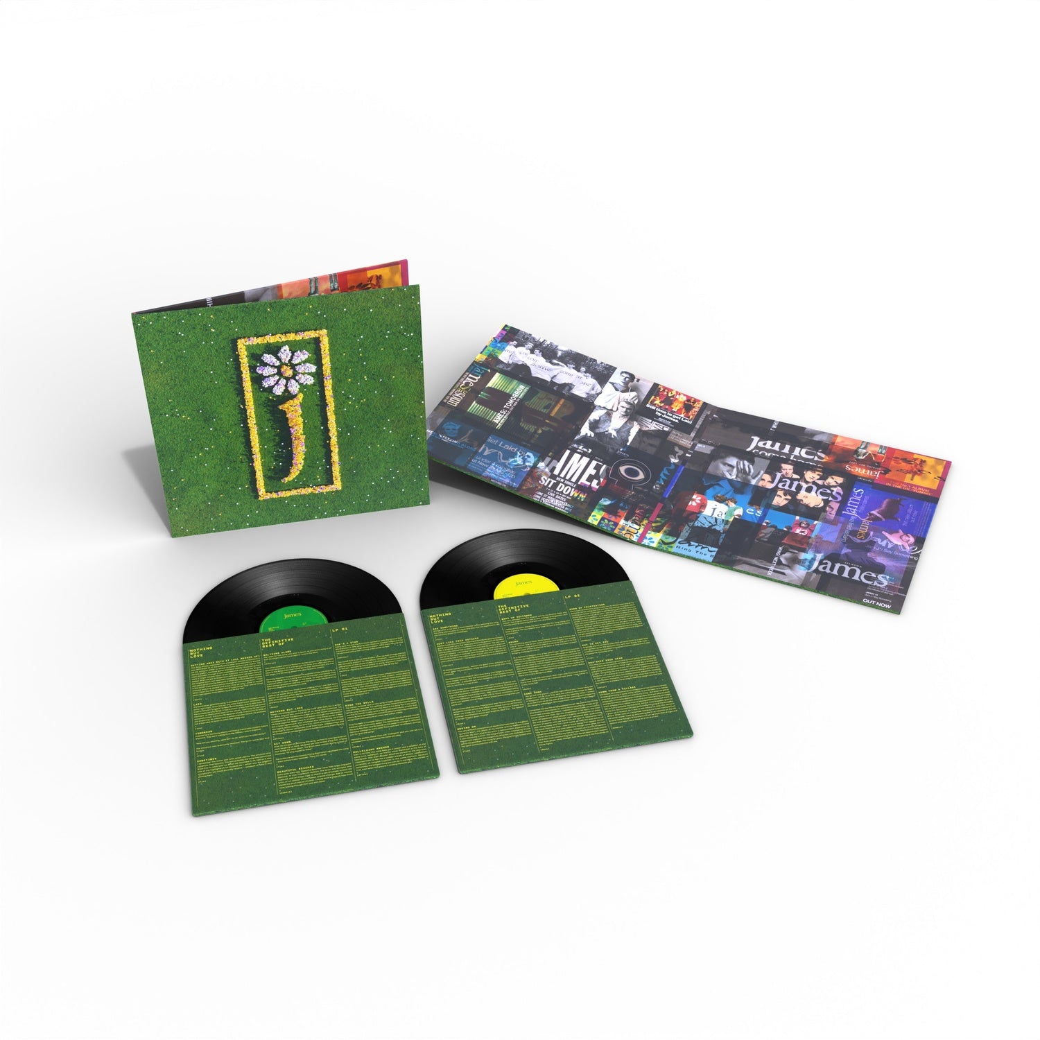 JAMES - NOTHING BUT LOVE - THE DEFINITIVE BEST OF (STANDARD 2LP)