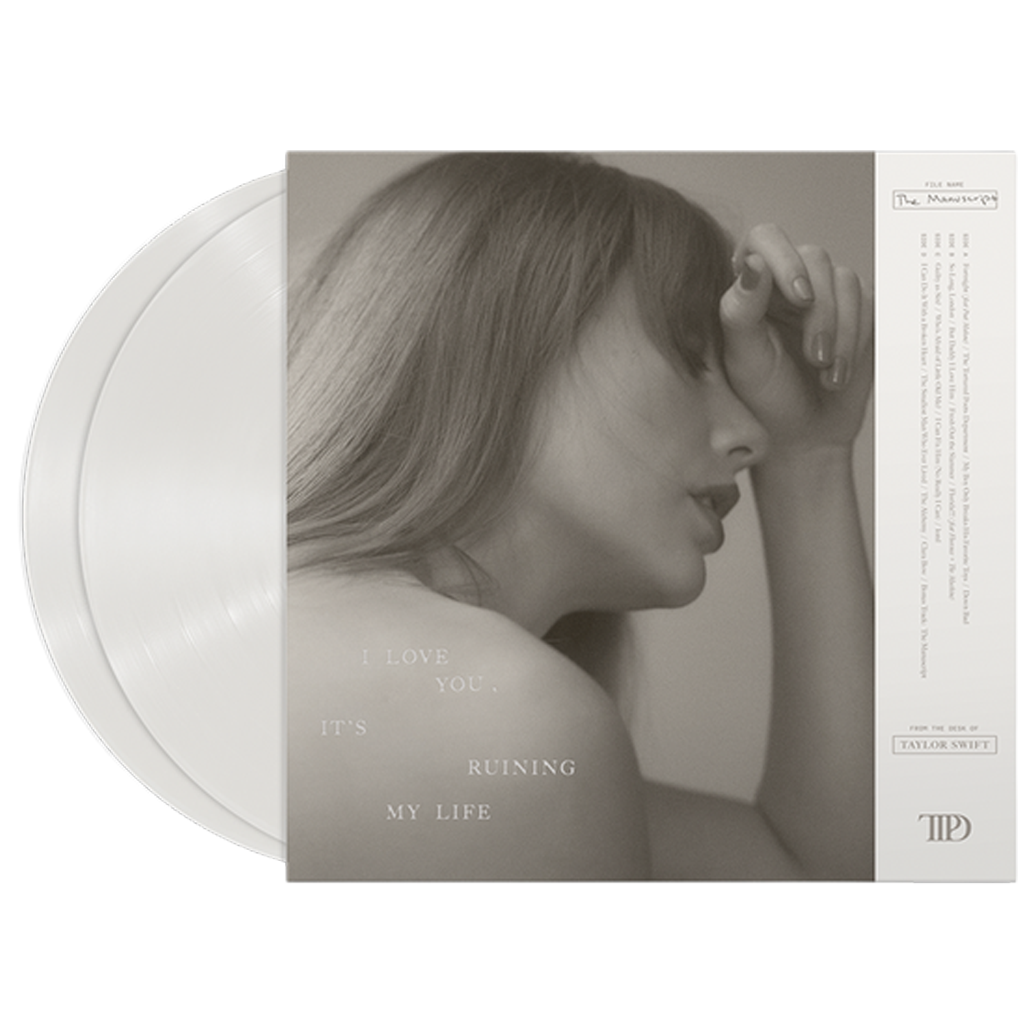 Taylor Swift - The Tortured Poets Department Vinyl + Bonus Track "The Manuscript"
