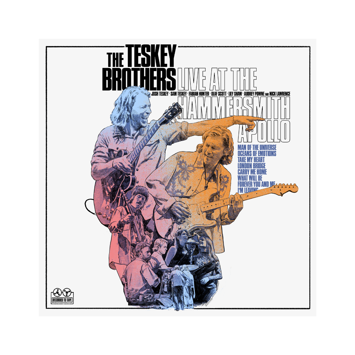 THE TESKEY BROTHERS - LIVE AT THE HAMMERSMITH APOLLO (1LP)