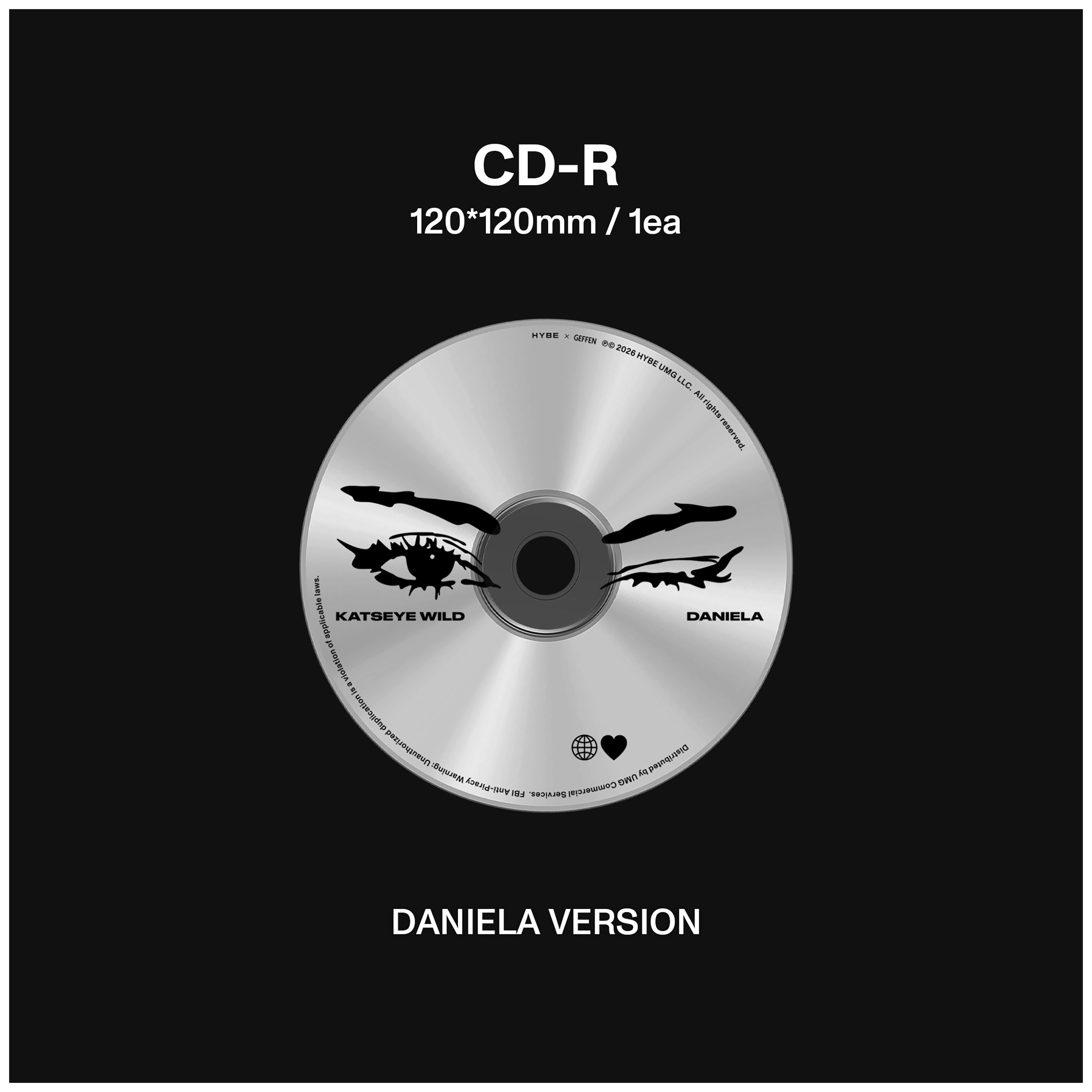 KATSEYE - WILD (DANIELA VERSION CD)