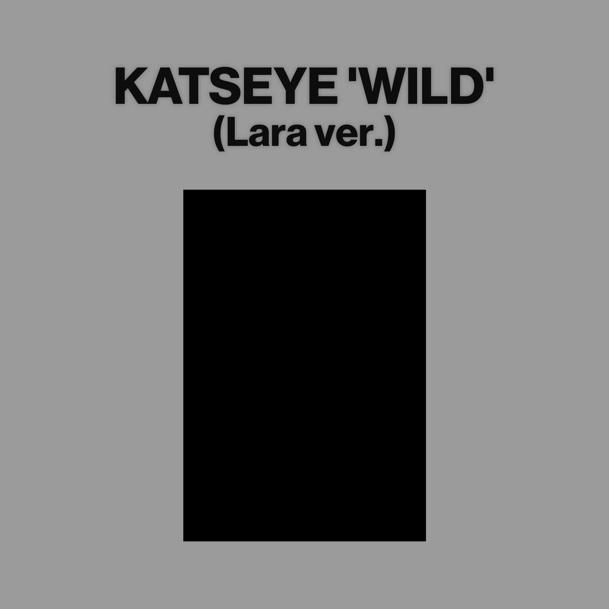 KATSEYE - WILD (LARA VERSION CD)