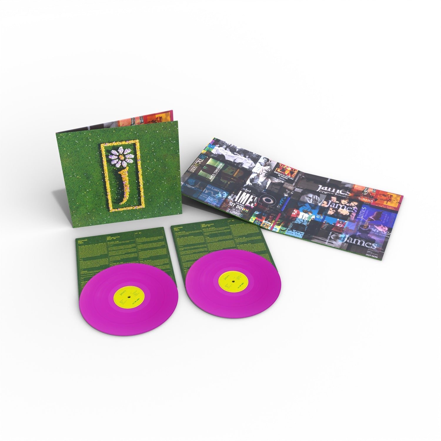 JAMES - NOTHING BUT LOVE - THE DEFINITIVE BEST OF (D2C ONLY COLOUR 2LP)