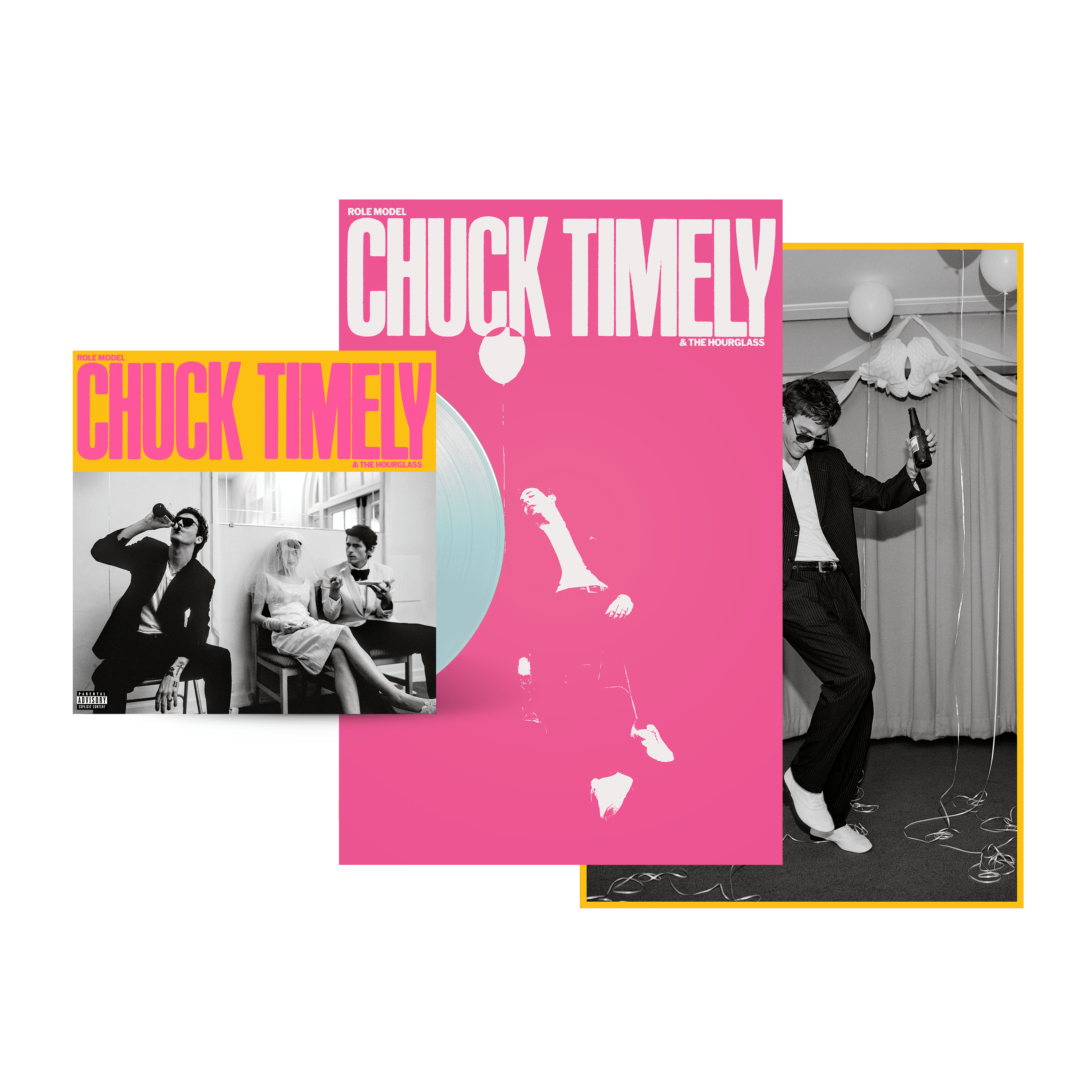 ROLE MODEL - CHUCK TIMELY & THE HOURGLASS - VINYL