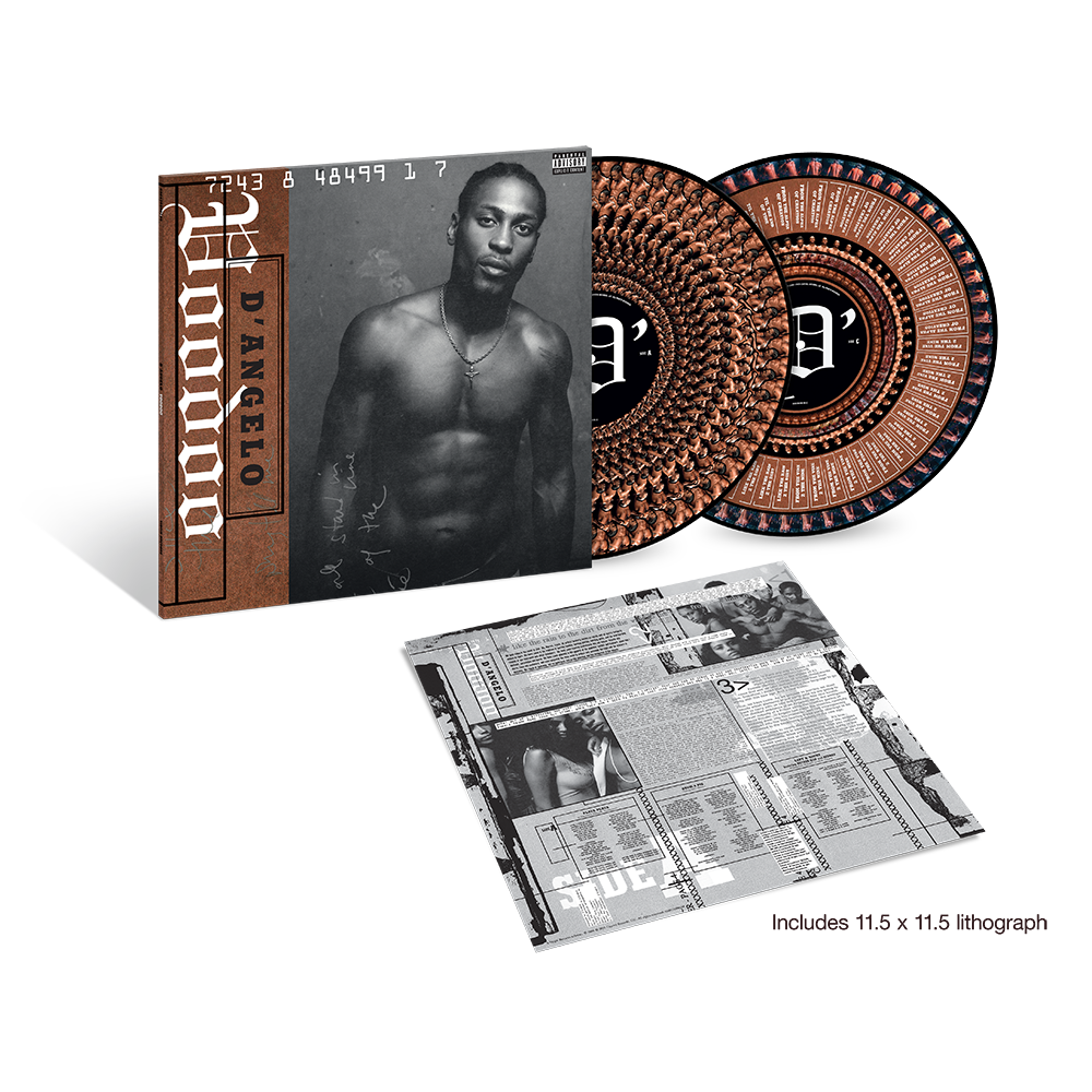D'ANGELO - VOODOO - 25TH ANNIVERSARY ZOETROPE PICTURE DISC 2LP