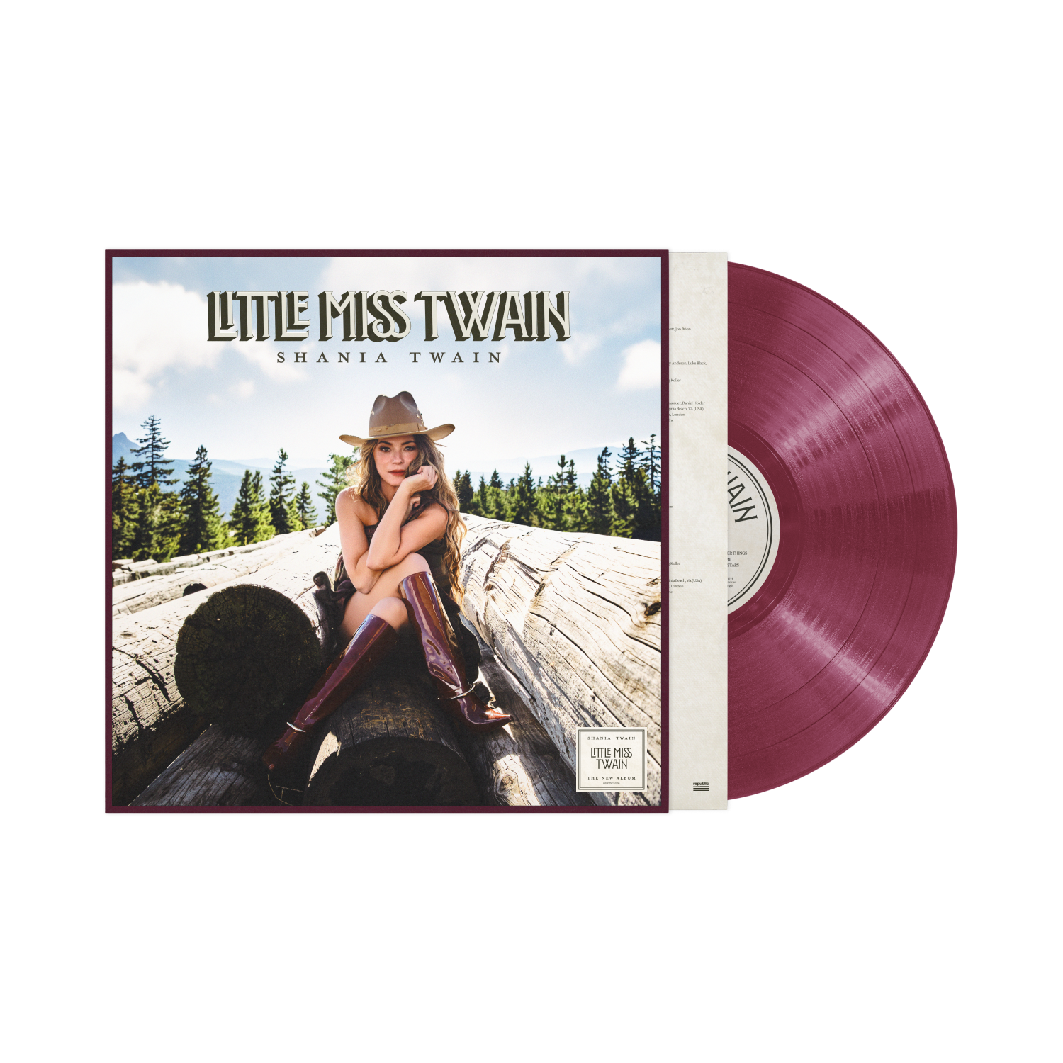 SHANIA TWAIN - LITTLE MISS TWAIN (LP)