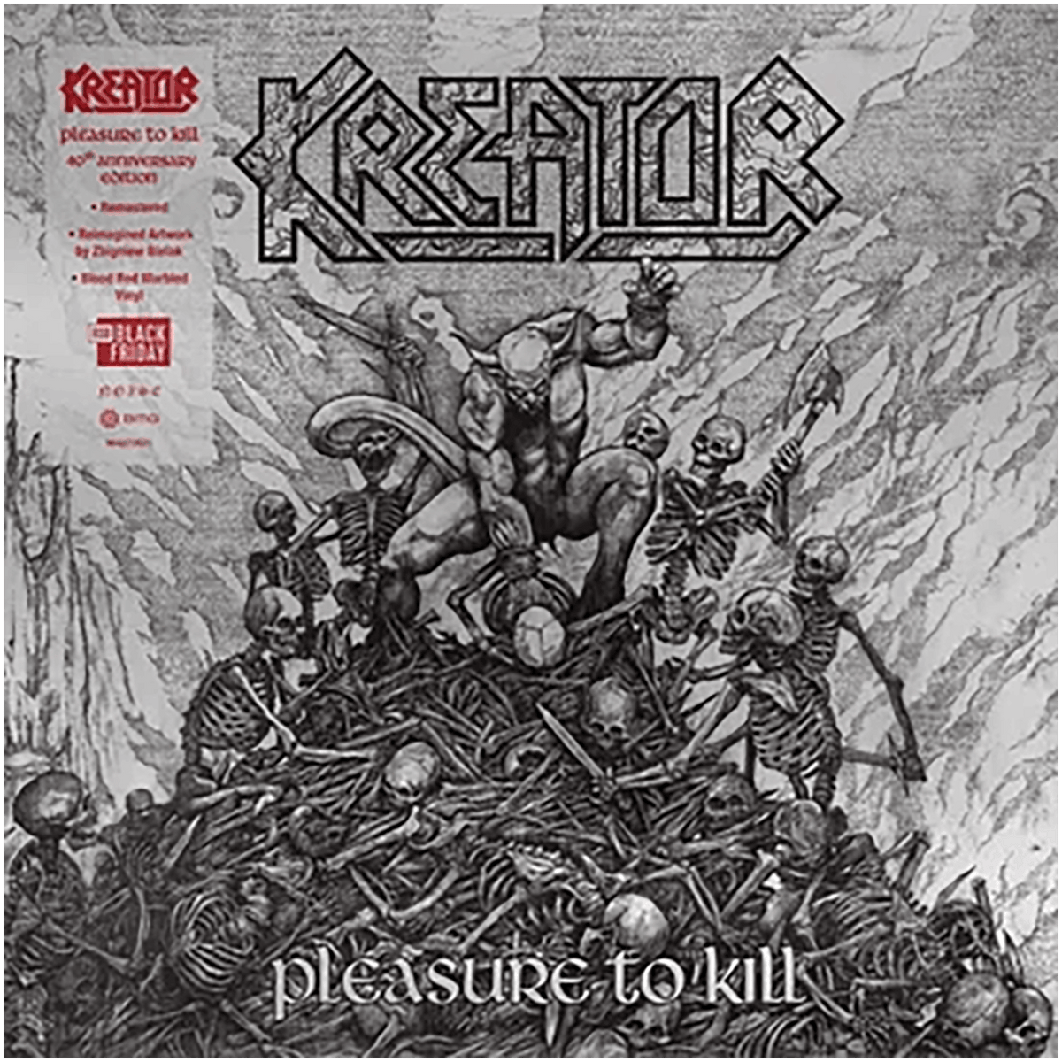 Kreator - Pleasure To Kill (40th Anniversary) [Blood Red Marbled LP] RSDBF26